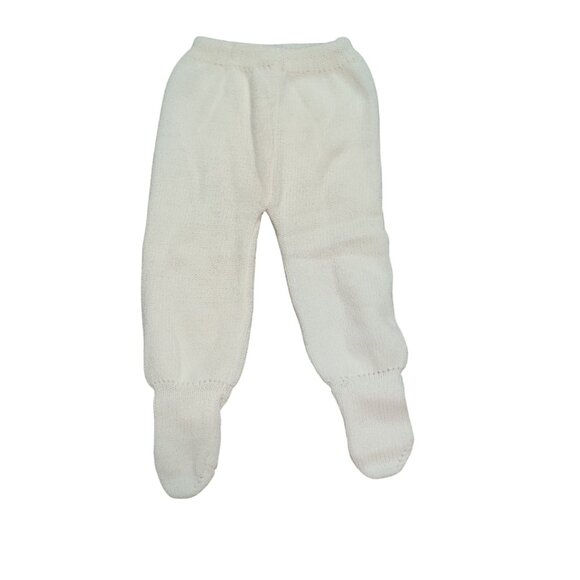 Vitania 12–18M Handmade Vintage Baby Knit Set Sweater Pants Bluebird Mexico Cute - Picture 8 of 11